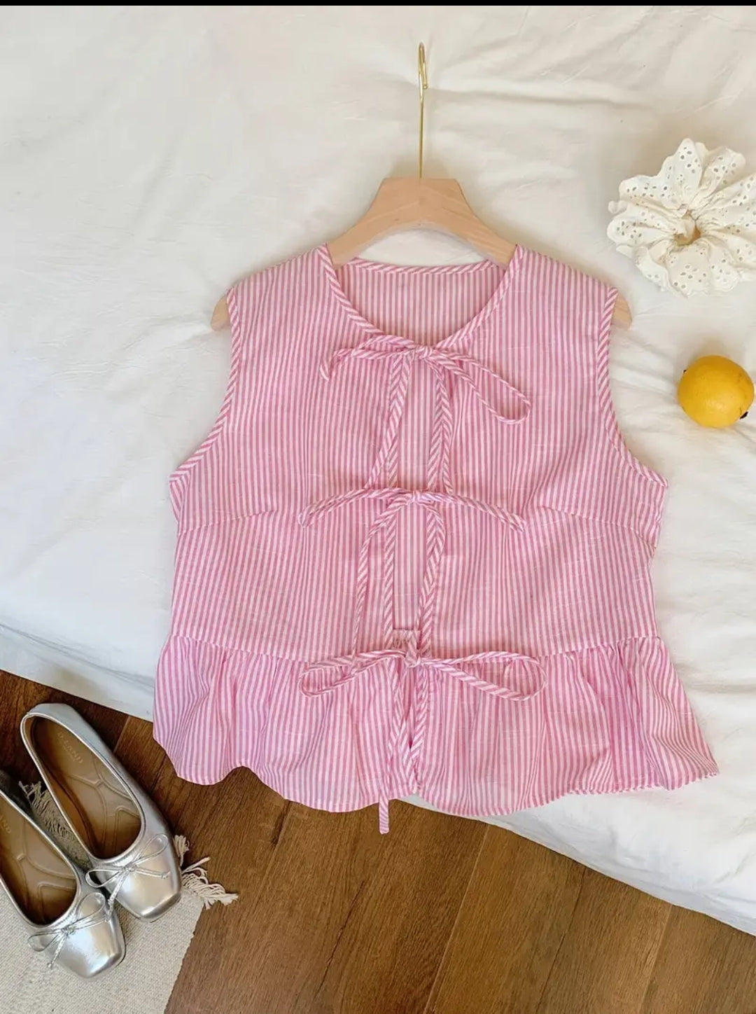 Blouse légère rayé