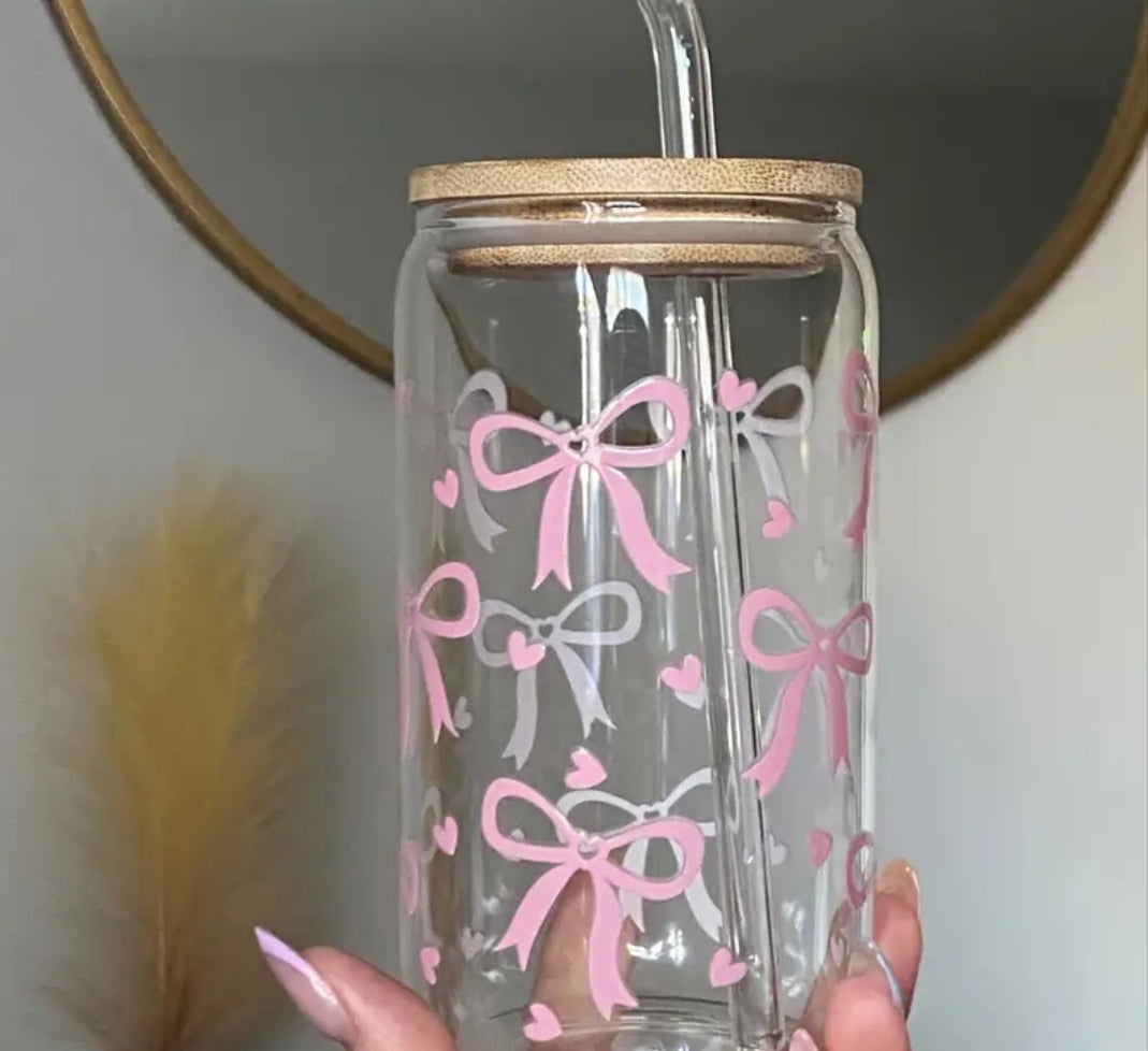 Tasse en verre Motif noeux